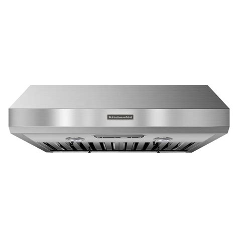 kitchenaid 30 ducted range hood stainless steel under cabinet|kitchenaid 30 stainless range hood.